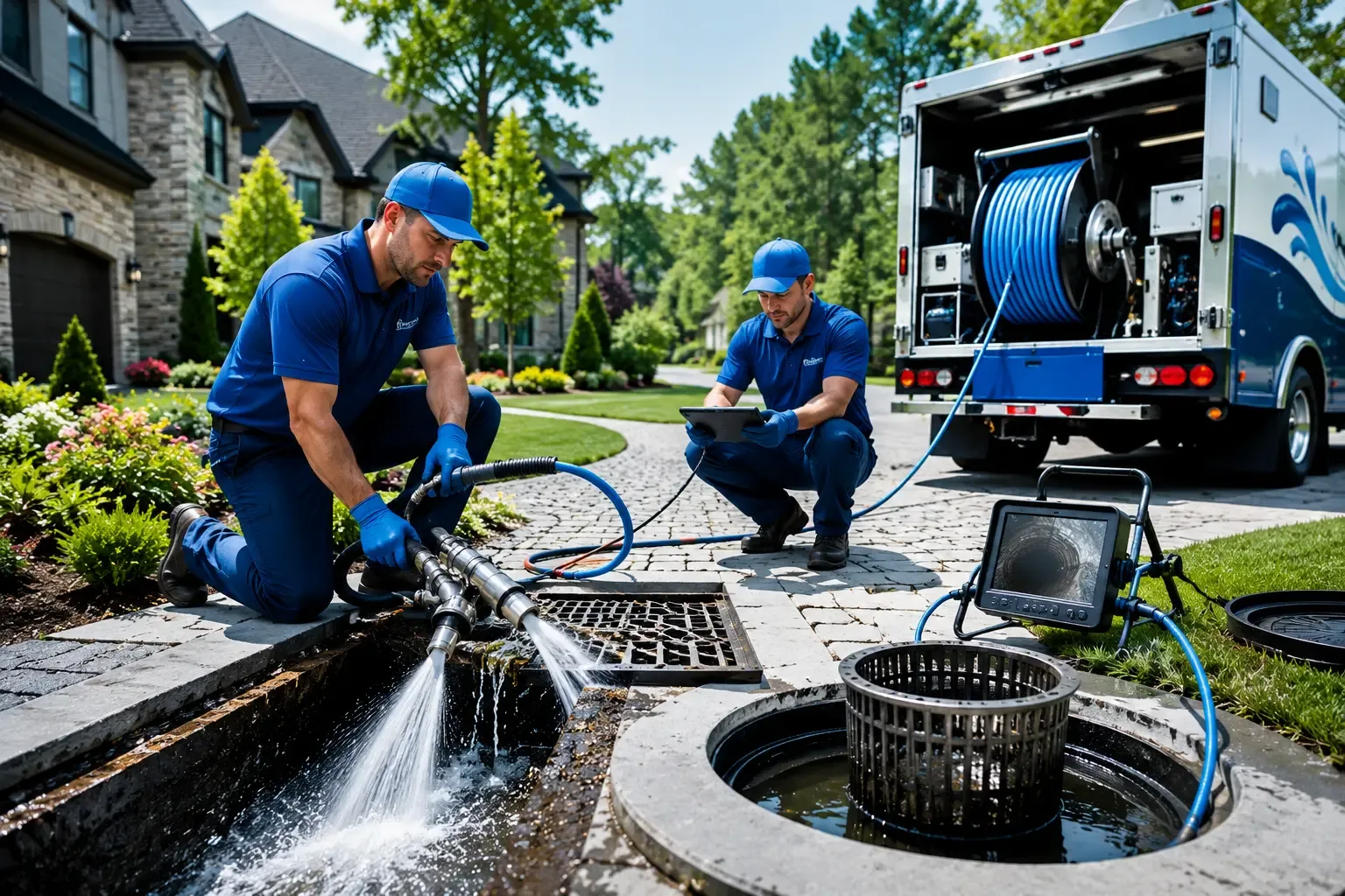 Local outdoor drain cleaning professionals in Elkhorn, WI